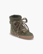 INUIKII Women Green Tripple Lace Footwear B8TL254 - Image 2
