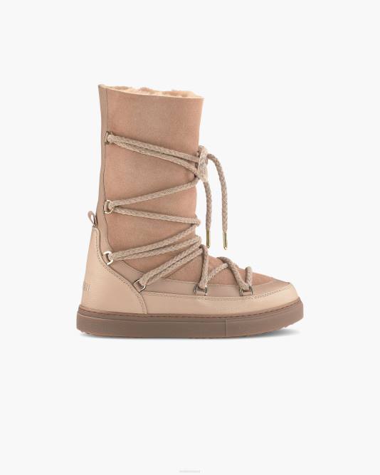 inuikii_women_macaroon_classic_high_laced_footwear_b8tl128.jpg INUIKII Women Macaroon Classic High Laced Footwear B8TL128 - Image 1