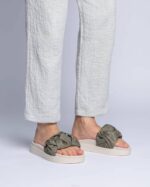 INUIKII Women Military Fjord Flower Footwear B8TL67 - Image 3