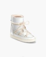 INUIKII Women Off-White Full Leather Naplack Wedge Footwear B8TL195 - Image 2