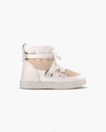 INUIKII Women Off-White Puffer Laces Footwear B8TL238
