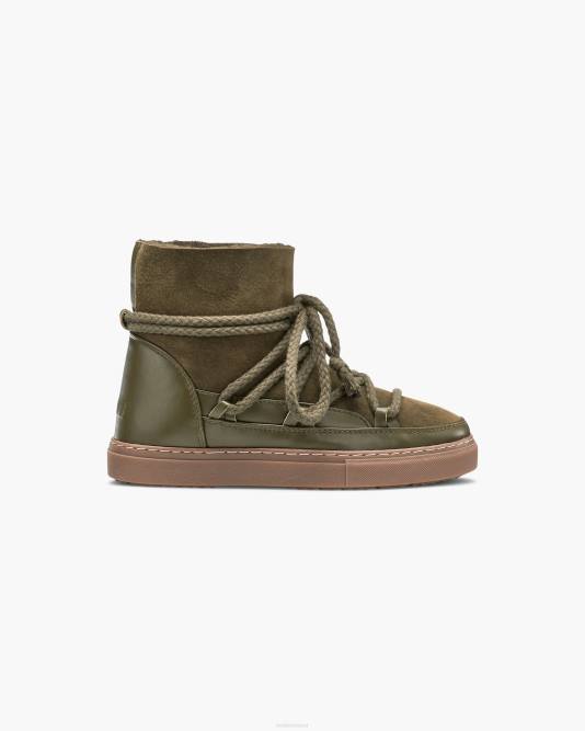 inuikii_women_olive_classic_sneaker_footwear_b8tl138.jpg INUIKII Women Olive Classic Sneaker Footwear B8TL138 - Image 1