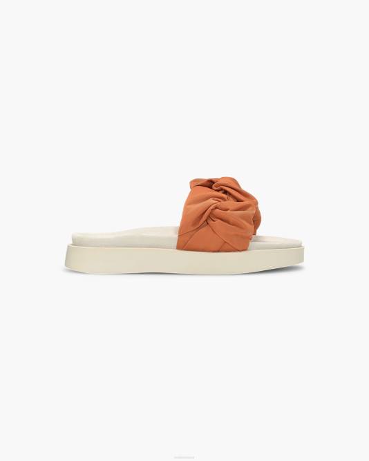 inuikii_women_orange_fjord_flower_footwear_b8tl68.jpg INUIKII Women Orange Fjord Flower Footwear B8TL68 - Image 1