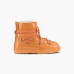 INUIKII Women Orange Full Leather Naplack Footwear B8TL190