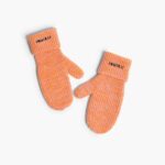 INUIKII Women Orange - Pink Oversized Glove Accessories B8TL312