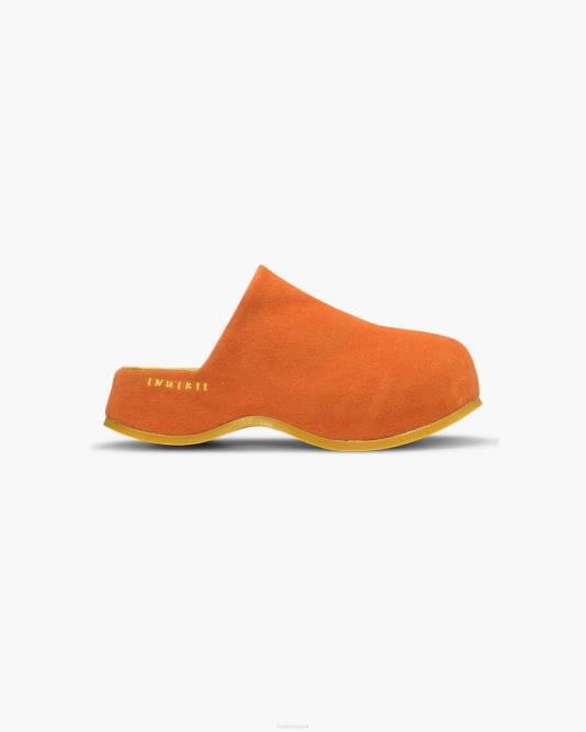 inuikii_women_orange_sabot_venezia_footwear_b8tl62.jpg INUIKII Women Orange Sabot Venezia Footwear B8TL62 - Image 1