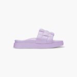 INUIKII Women Purple Braided Vegan Footwear B8TL93