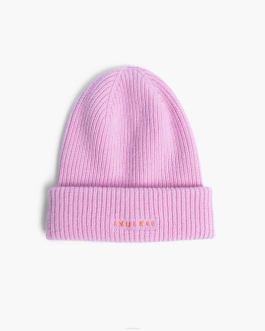 inuikii_women_rose_wool_beanie_accessories_b8tl297.jpg INUIKII Women Rose Wool Beanie Accessories B8TL297 - Image 1