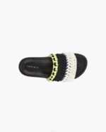 INUIKII Women Size Loose Knitted White Footwear B8TL87 - Image 2