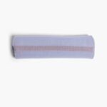 INUIKII Women Taupe - Blue Jacquard Scarf Accessories B8TL306