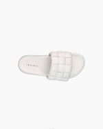 INUIKII Women White Braided Vegan Footwear B8TL95 - Image 2