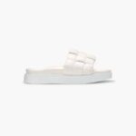 INUIKII Women White Braided Vegan Footwear B8TL95