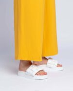 INUIKII Women White Braided Vegan Footwear B8TL95 - Image 3