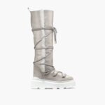 INUIKII Women White Endurance Cozy High Footwear B8TL178