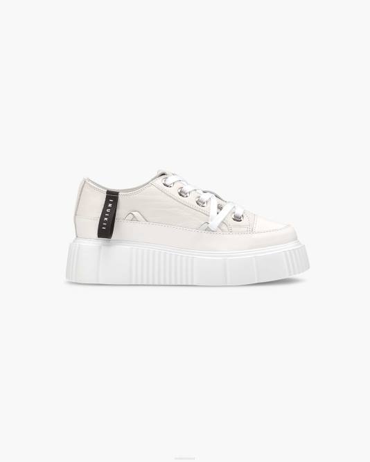 inuikii_women_white_matilda_leather_low_footwear_b8tl52.jpg INUIKII Women White Matilda Leather Low Footwear B8TL52 - Image 1