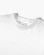 INUIKII Women White Organic Cotton T-Shirt Apparel B8TL272 - Image 2